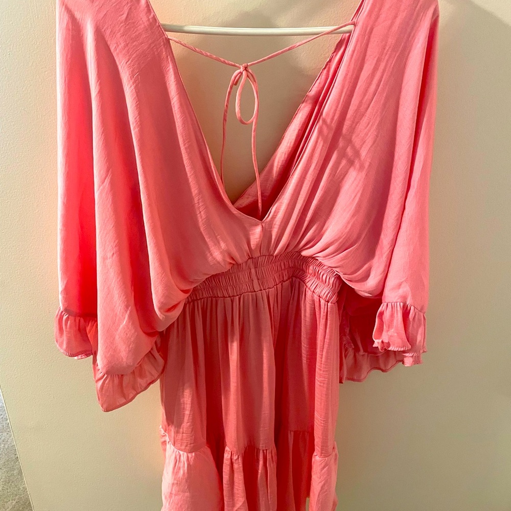 Beautiful Coral color dress!